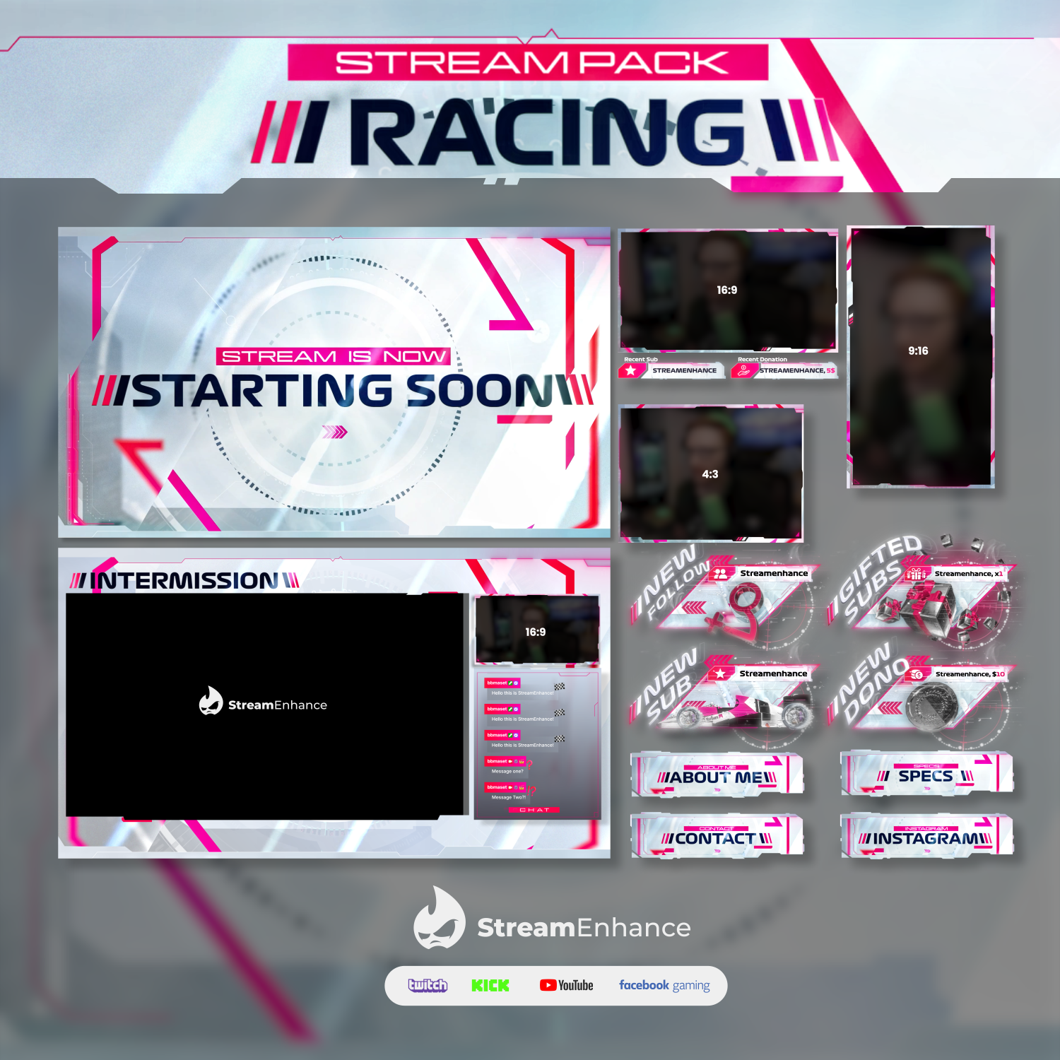 Racing Stream Pack