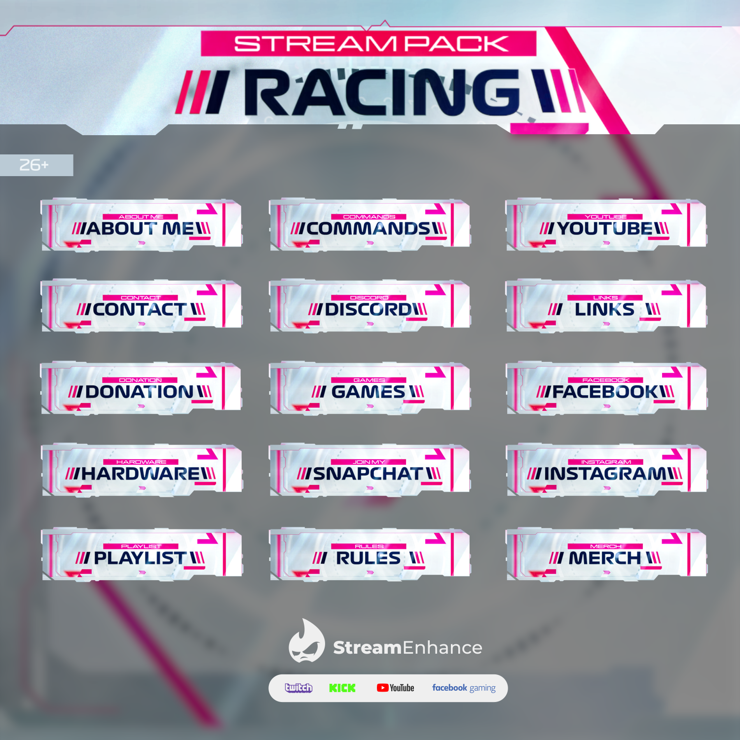 Racing Panels