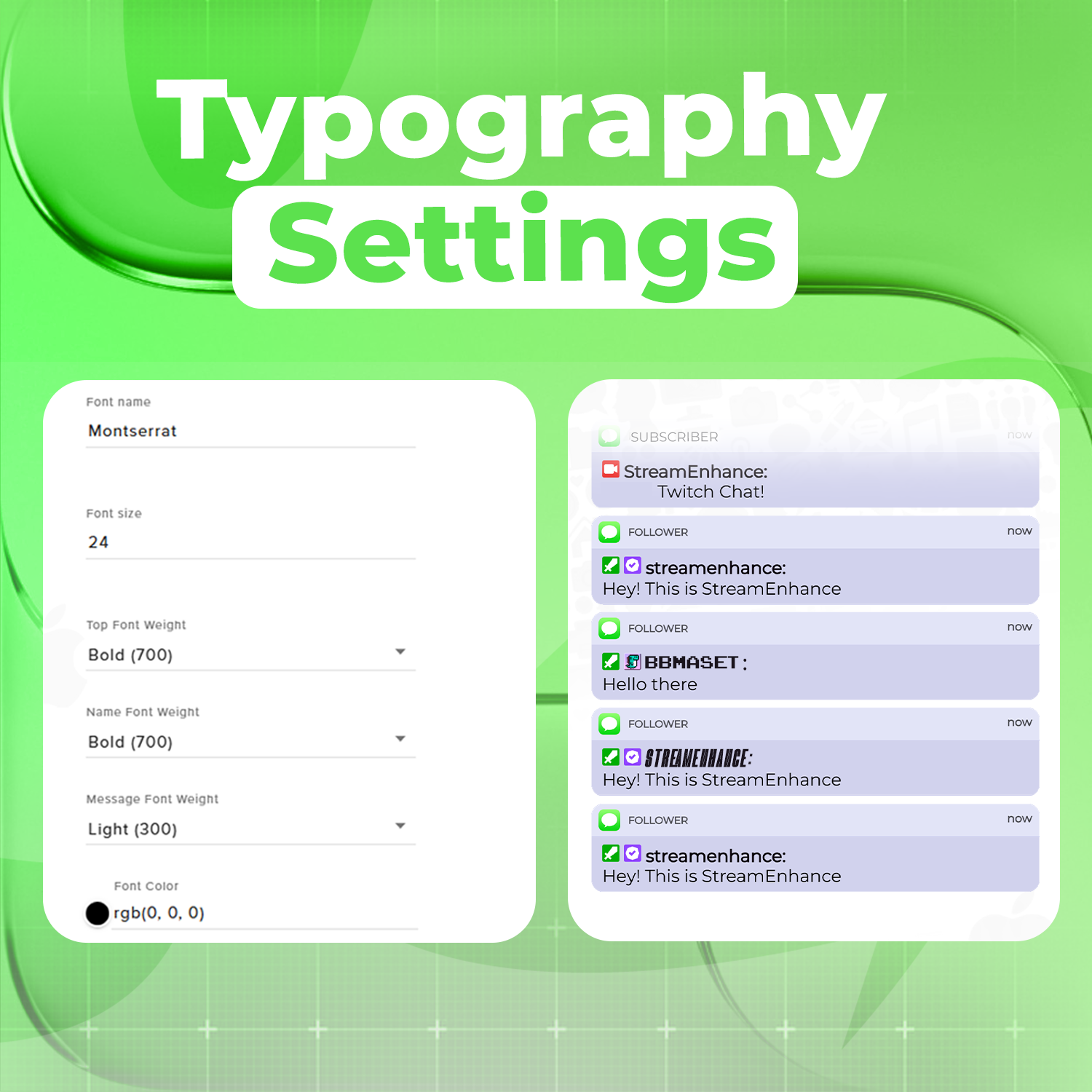 Clean Style Chat Widget